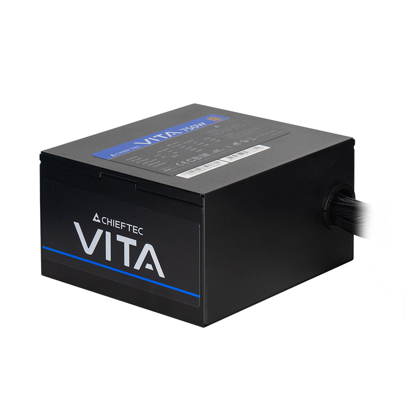 Chieftec Vita BPX-650-S power supply unit 650 W 24-pin ATX ATX Zwart - Afbeelding 5