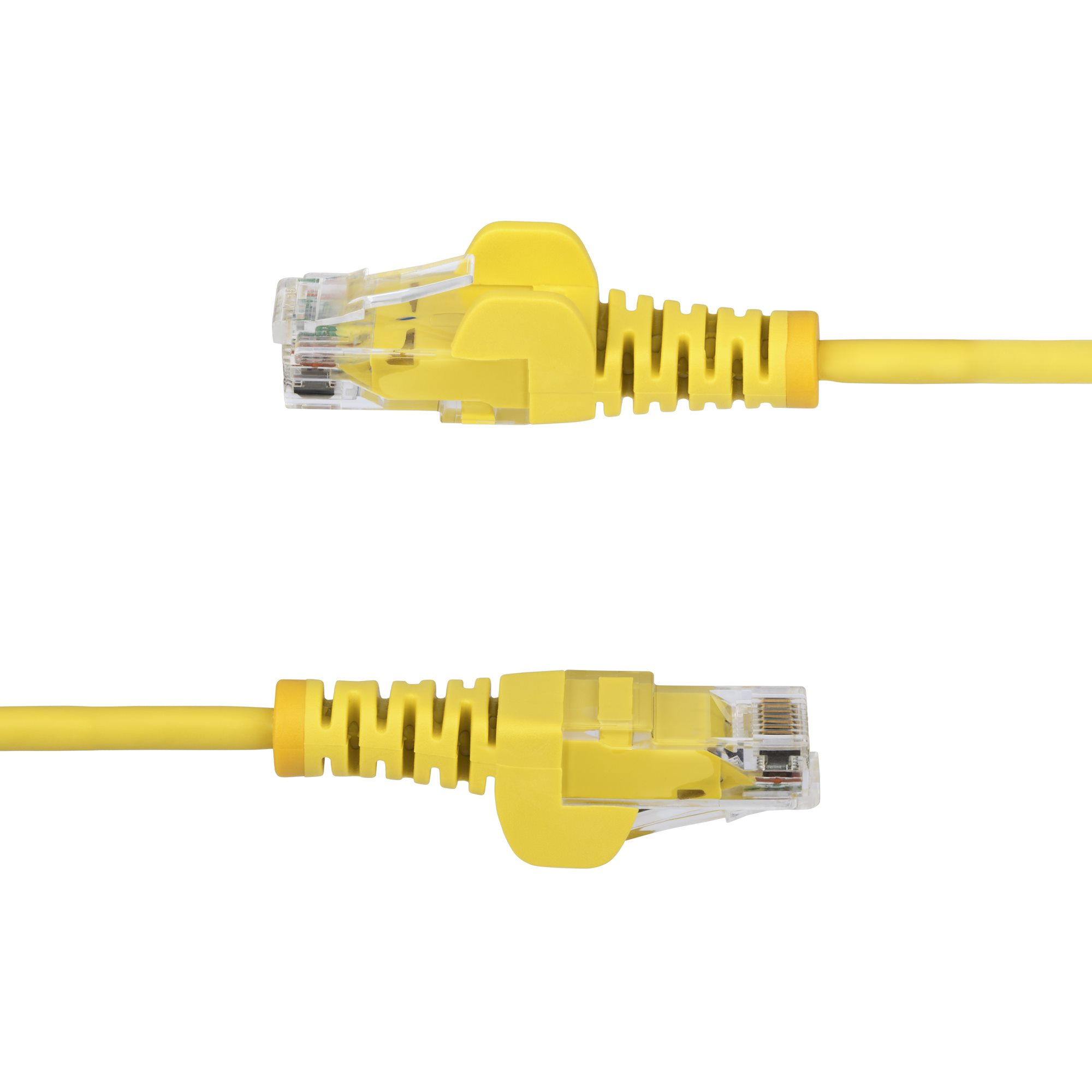 StarTech.com 7m Dunne CAT6 Ethernet Kabel, Geel, Snagless, 100W PoE, UTP, LSZH, 28AWG Pure Koperdraad, Slim RJ45 Netwerk Patchkabel met Trekontlasting, Fluke Getest - Afbeelding 4