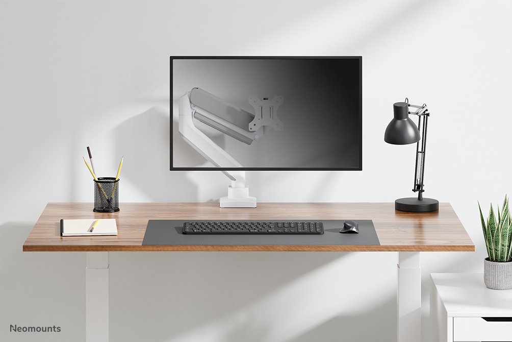 Neomounts DS70-450WH1 Monitorarm 17-42" - gasveer - Topfix - 180°-stop - Afbeelding 16