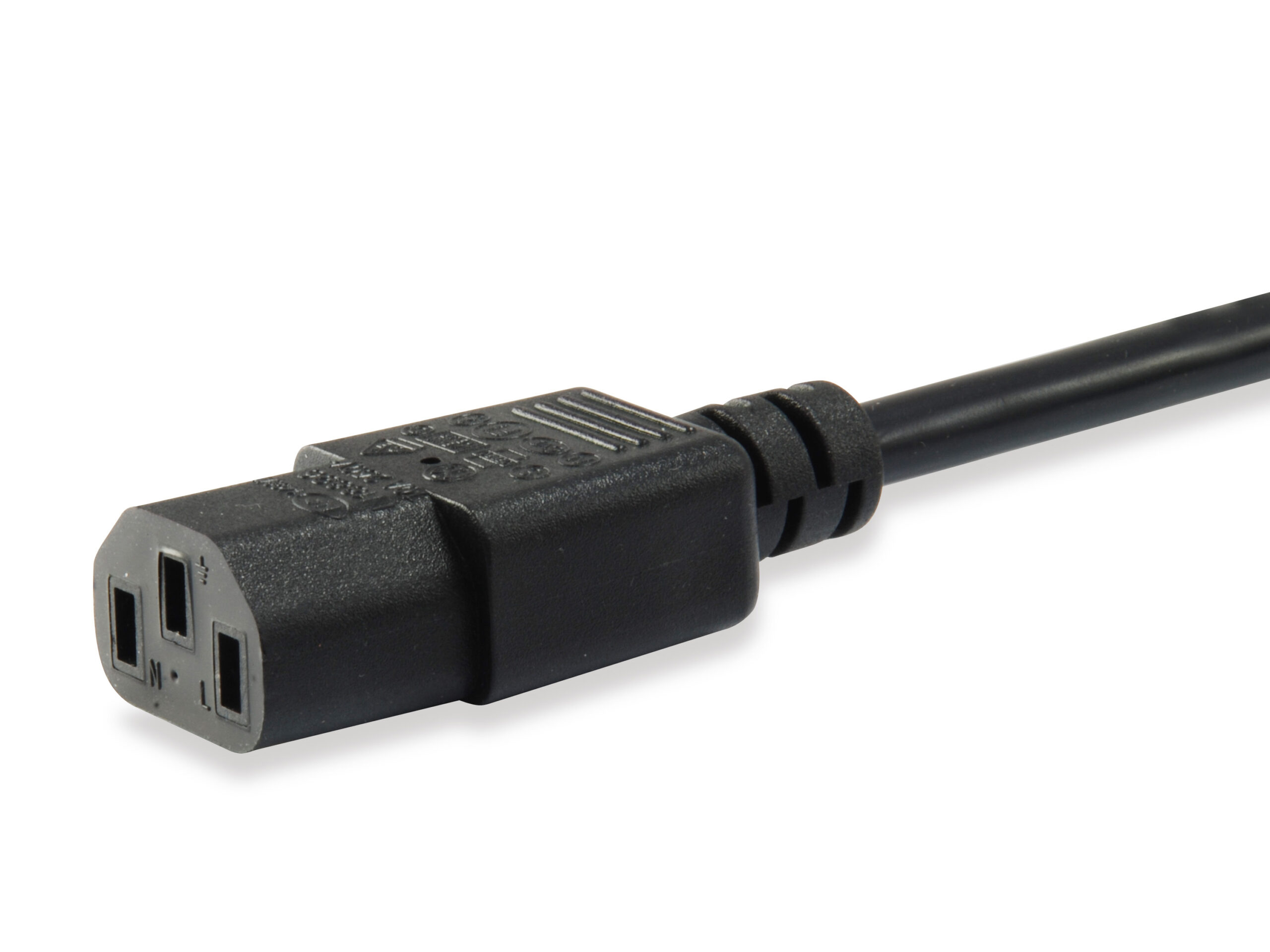 Equip 112121 electriciteitssnoer Zwart 3 m IEC C13 CEE7/7 - Afbeelding 4