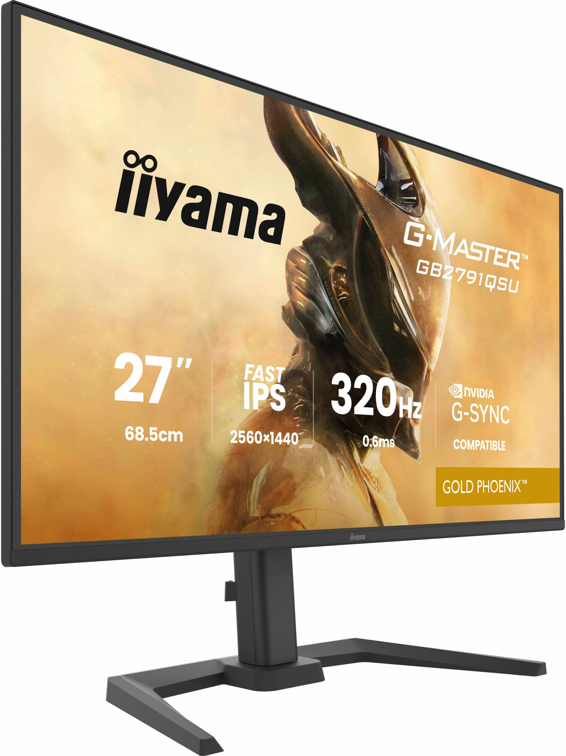 iiyama G-MASTER GB2791QSU-B1 computer monitor 68,6 cm (27") 2560 x 1440 Pixels Wide Quad HD Zwart - Afbeelding 3