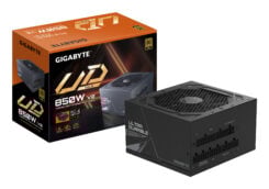 GIGABYTE UD850GM PG5 V2 power supply unit 850 W 20+4 pin ATX ATX Zwart