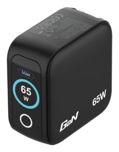 Verbatim Mini GaN Oplader 65W met display