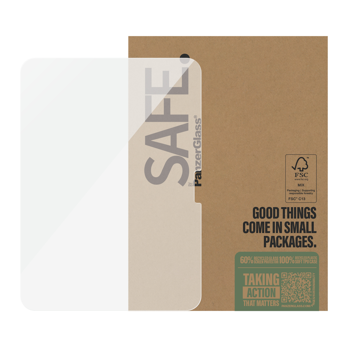 PanzerGlass SAFE. by ® Screen Protector iPad Air 11'' (2024-2026) | iPad 11" (2025) | iPad 10.9'' (2022) | Ultra-Wide Fit | Bulk Doorzichtige schermbeschermer Apple 10 stuk(s) - Afbeelding 4
