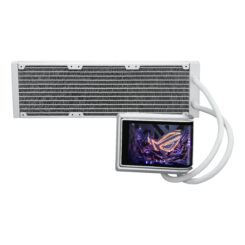 ASUS ROG RYUO IV 360 ARGB WHT Processor Alles-in-één vloeistofkoeler 12 cm Wit - Afbeelding 8