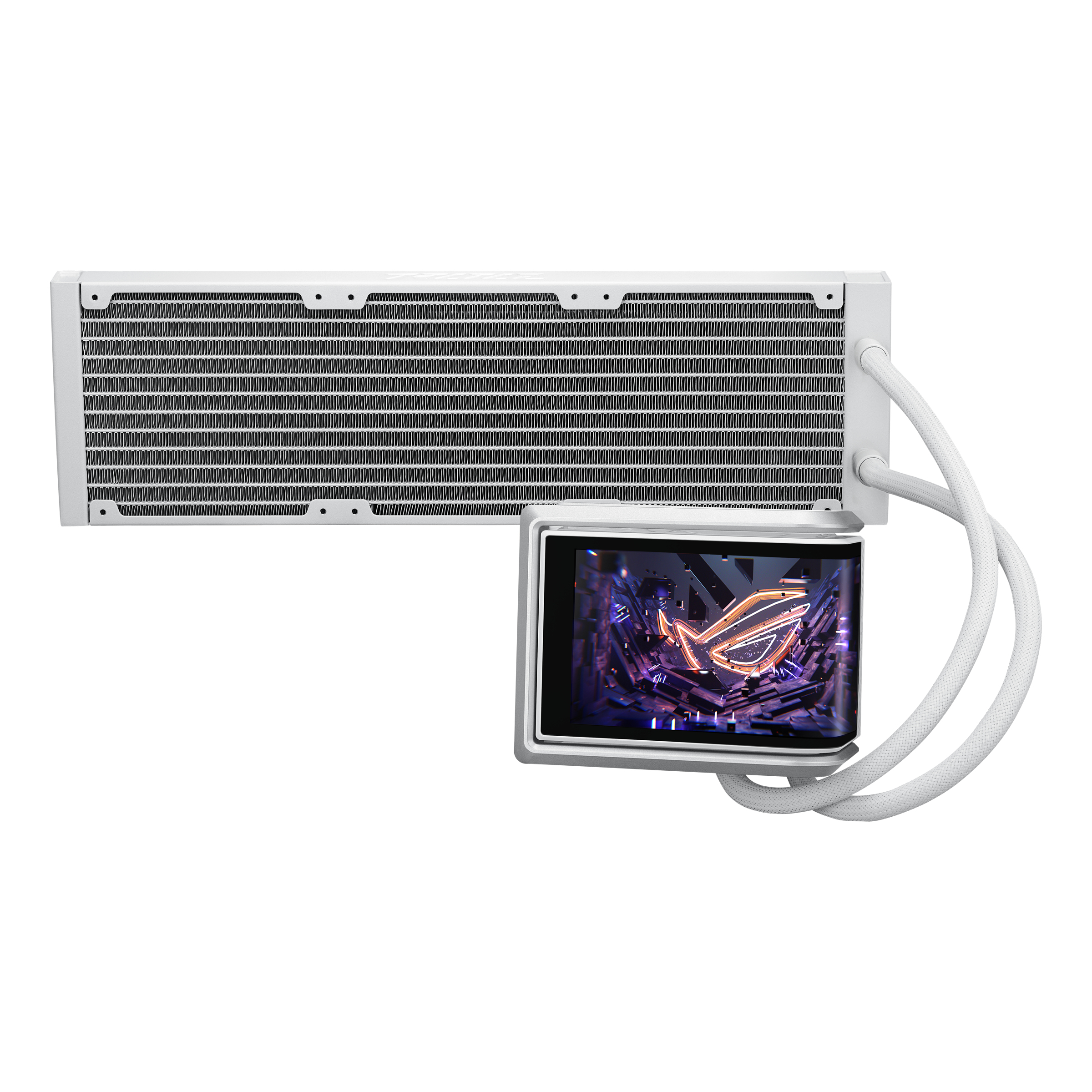 ASUS ROG RYUO IV 360 ARGB WHT Processor Alles-in-één vloeistofkoeler 12 cm Wit - Afbeelding 8