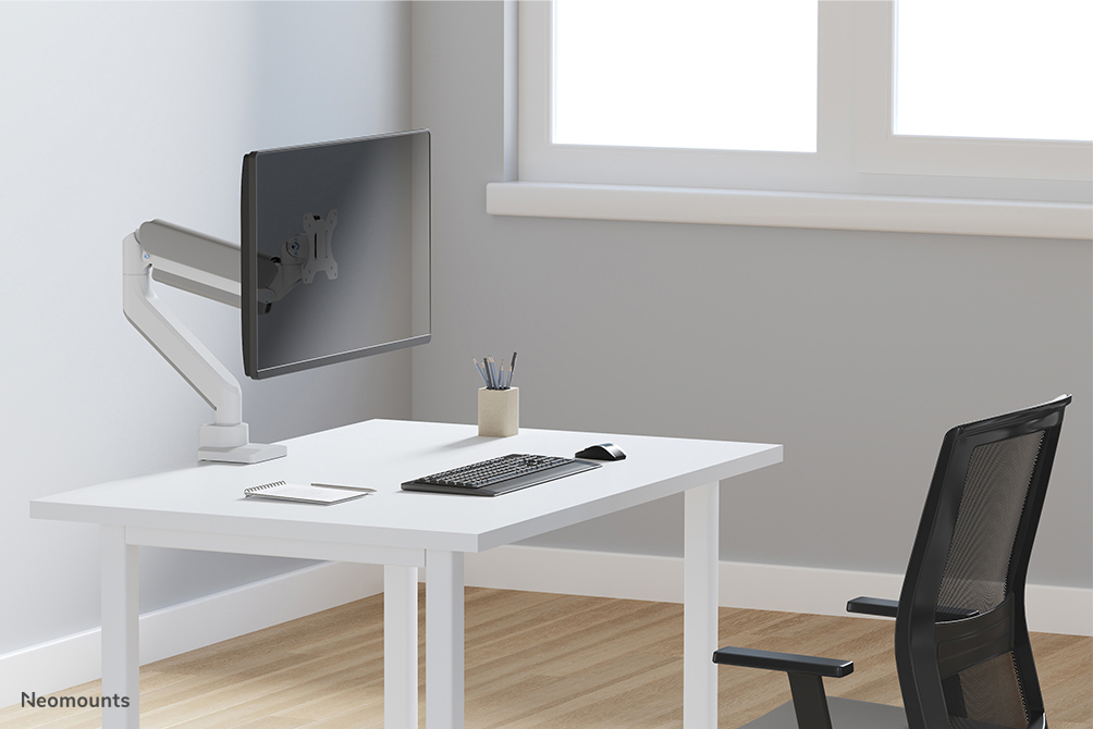 Neomounts DS70-450WH1 Monitorarm 17-42" - gasveer - Topfix - 180°-stop - Afbeelding 18