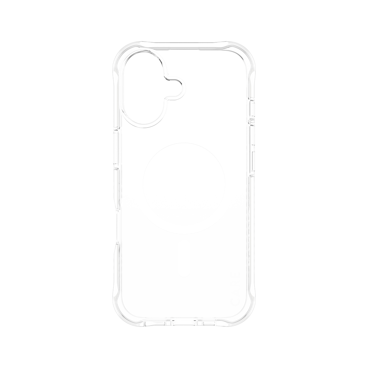 PanzerGlass CARE™ by ® Samba Case Transparent w. White MagSafe iPhone 17 | Bulk mobiele telefoon behuizingen Hoes Transparant - Afbeelding 4