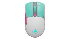 ASUS TUF Gaming Mini Wireless Mouse Hatsune Miku Edition muis Gamen Rechtshandig RF Wireless + Bluetooth + USB Type-A Optisch 1200 DPI