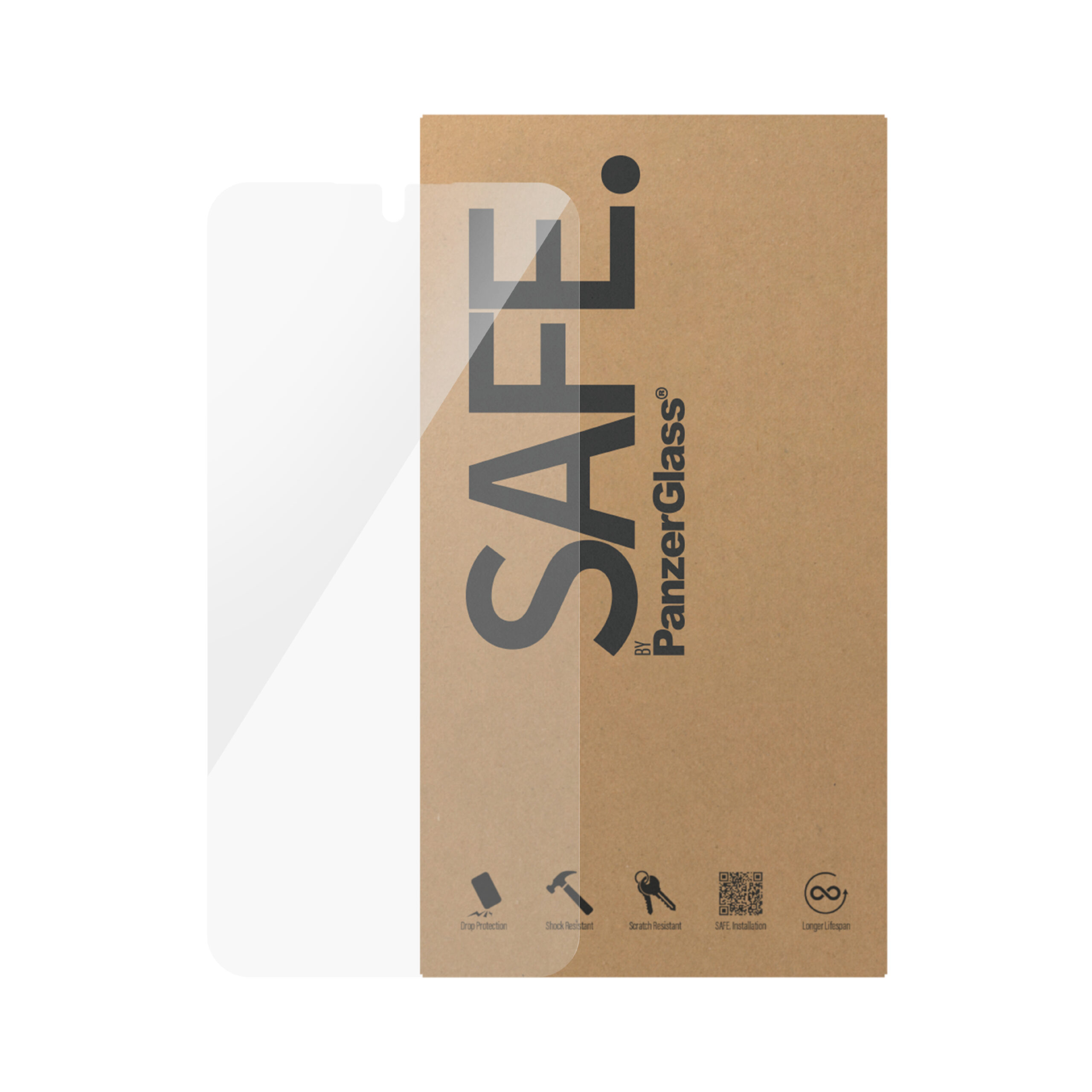 PanzerGlass SAFE. by ® Screen Protector Samsung Galaxy A55 5G | Ultra-Wide Fit | BULK Doorzichtige schermbeschermer 50 stuk(s) - Afbeelding 4
