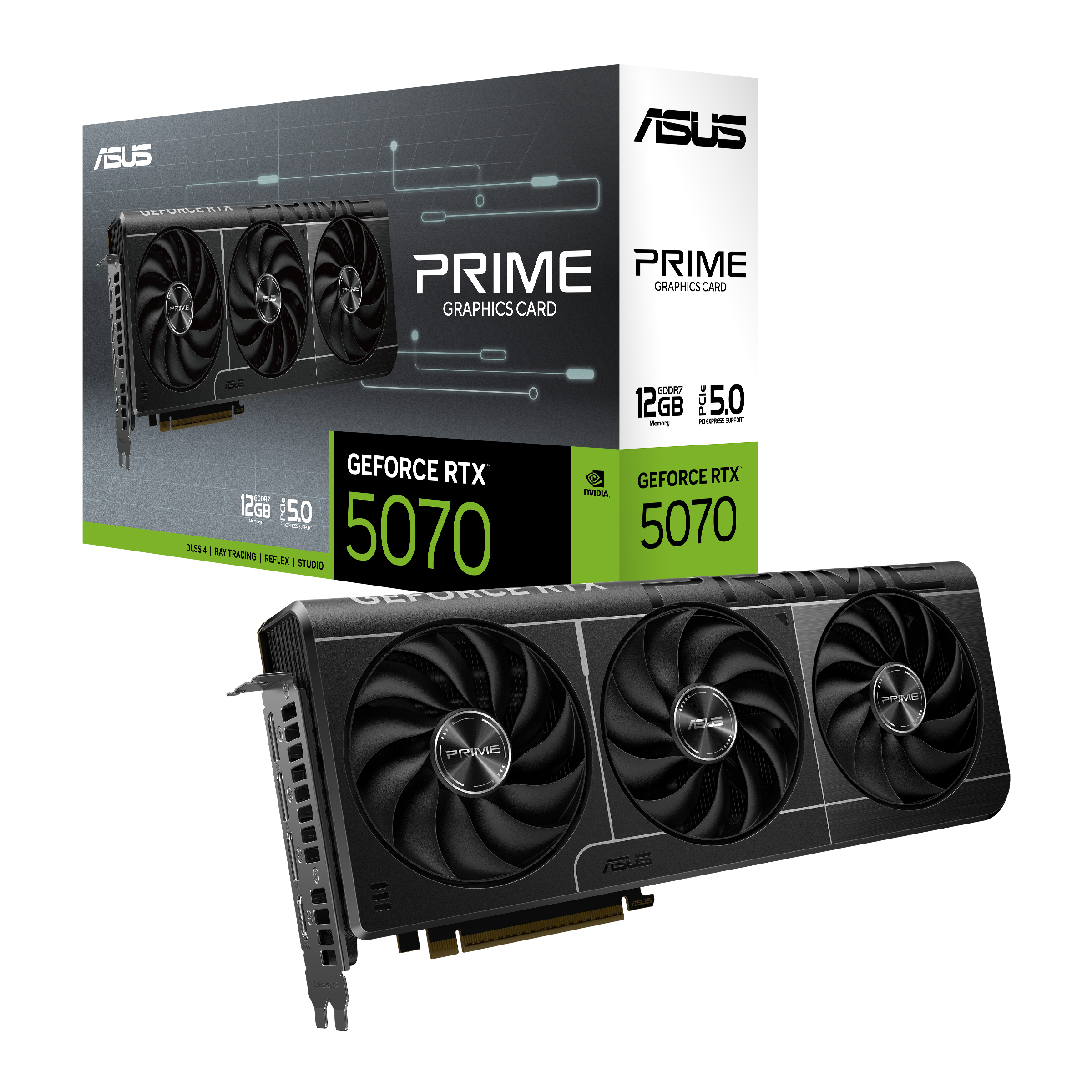 ASUS Prime -RTX5070-12G NVIDIA GeForce RTX 5070 12 GB GDDR7 - Afbeelding 12