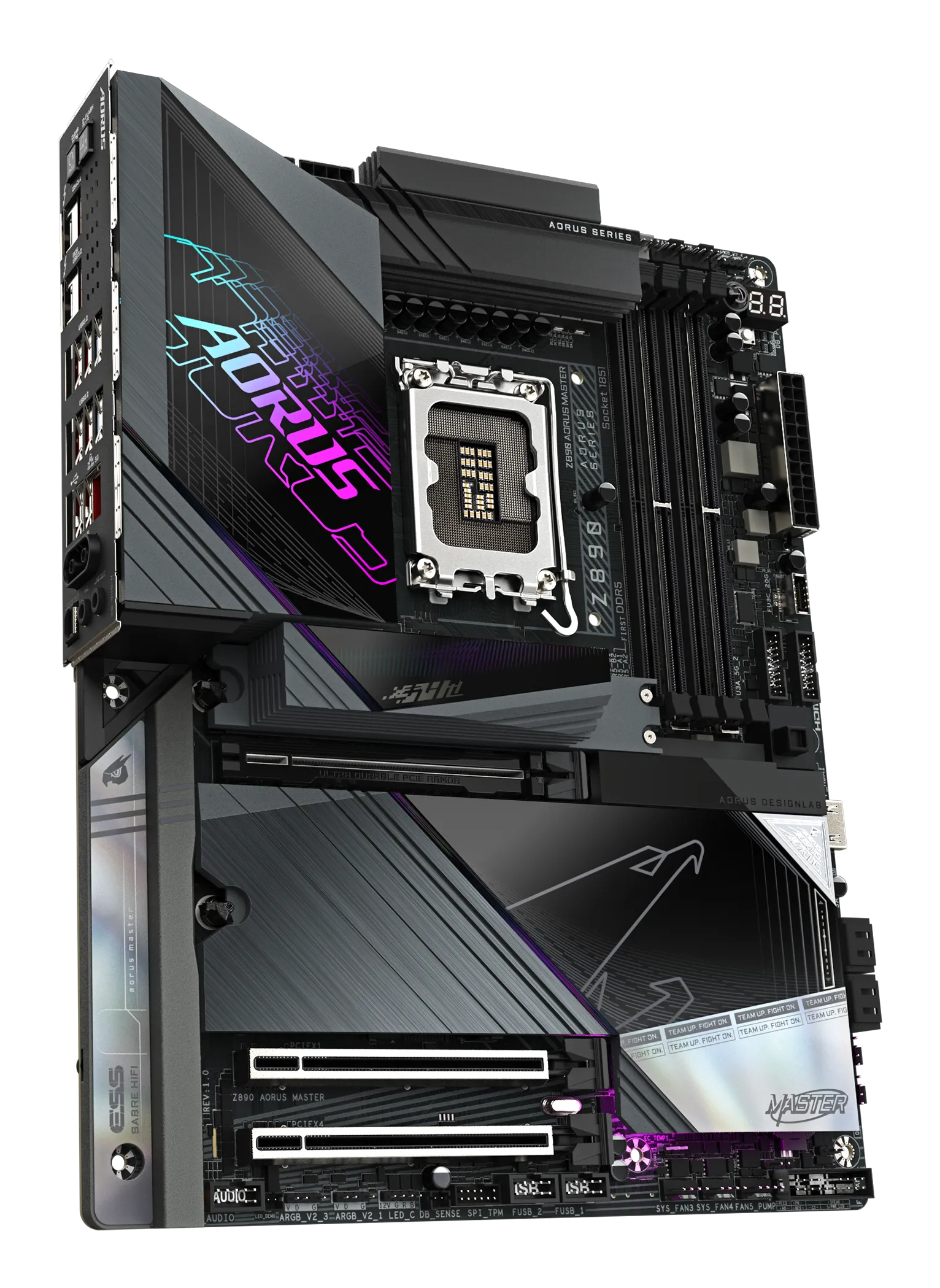 GIGABYTE Z890 AORUS MASTER moederbord Intel Z890 LGA 1851 (Socket V1) ATX - Afbeelding 4