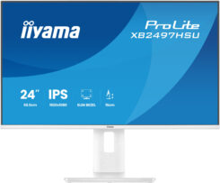 iiyama ProLite XB2497HSU-W1 computer monitor 60,5 cm (23.8") 1920 x 1080 Pixels Full HD LED Wit