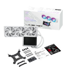 ASUS ROG RYUO IV 360 ARGB WHT Processor Alles-in-één vloeistofkoeler 12 cm Wit - Afbeelding 14