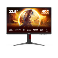 AOC G4 24G4HA computer monitor 60,5 cm (23.8") 1920 x 1080 Pixels Full HD LED Zwart, Rood
