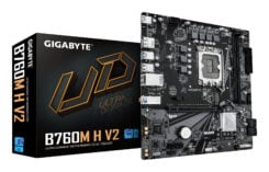 GIGABYTE B760M H V2 moederbord Intel B760 Express LGA 1700 micro ATX