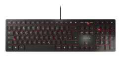 CHERRY KC 6000 Slim toetsenbord Universeel USB QWERTZ Duits Zwart - Afbeelding 2