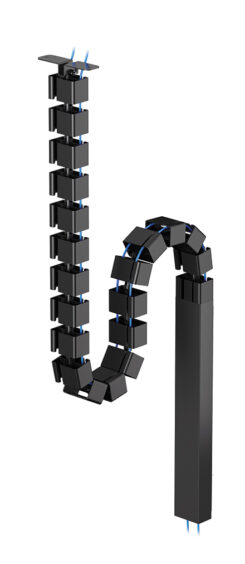 Neomounts ADS06-133BL Kabelgeleider - schroefbevestiging - universeel