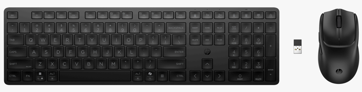 HP multi-device dual-mode muis en toetsenbord combinatie 495C - Afbeelding 2