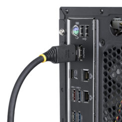 StarTech.com 1m High Speed HDMI Kabel met Grip Connectors, 4K 60Hz/1440p 144Hz, HDR10/HDCP 2.2/ARC, 18Gbps, UHD HDMI Kabel voor TV/Monitor/Display, TPE Mantel - Afbeelding 10