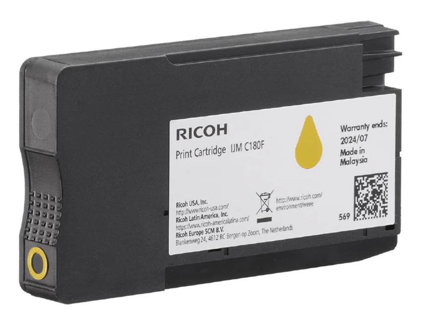 Ricoh 408520 tonercartridge 1 stuk(s) Origineel Geel - Afbeelding 2