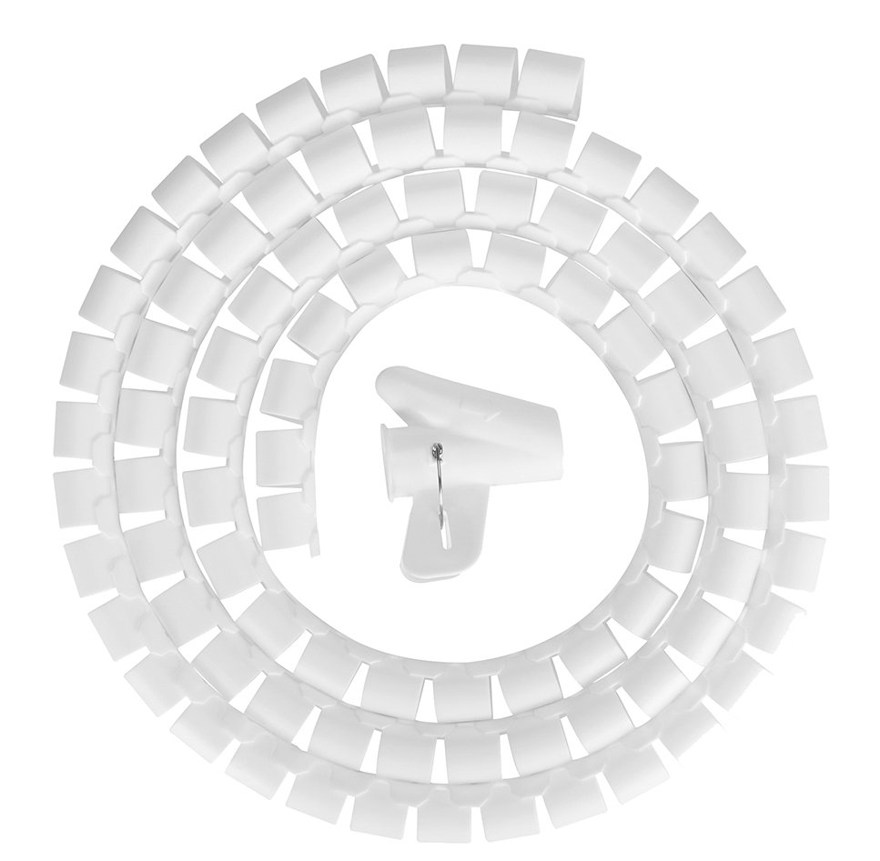 Neomounts ADS06-142WH Kabelspiraal - voor 1-5 kabels - universeel - Afbeelding 8