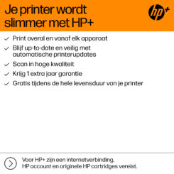HP OfficeJet Pro 8132e Draadloos All-in-One Kleur Printer, Instant Ink; Dubbelzijdig printen - Afbeelding 8