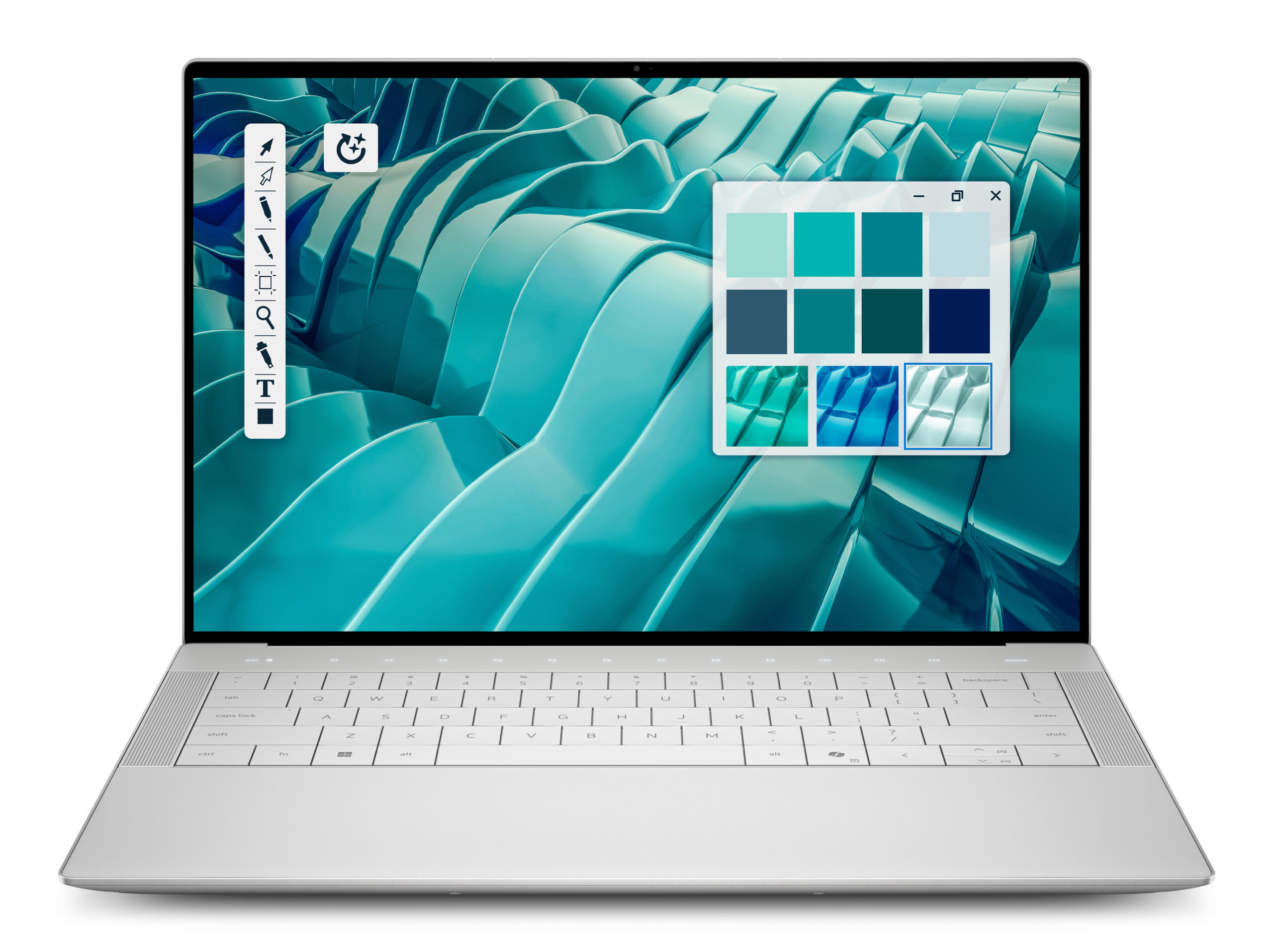 DELL 14 Premium DA14250 Intel Core Ultra 7 255H Laptop 36,8 cm (14.5") WUXGA 32 GB LPDDR5x-SDRAM 1 TB SSD NVIDIA GeForce RTX 4050 Wi-Fi 7 (802.11be) Windows 11 Pro US International Platina