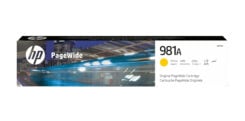 HP 981A originele gele PageWide cartridge - Afbeelding 2