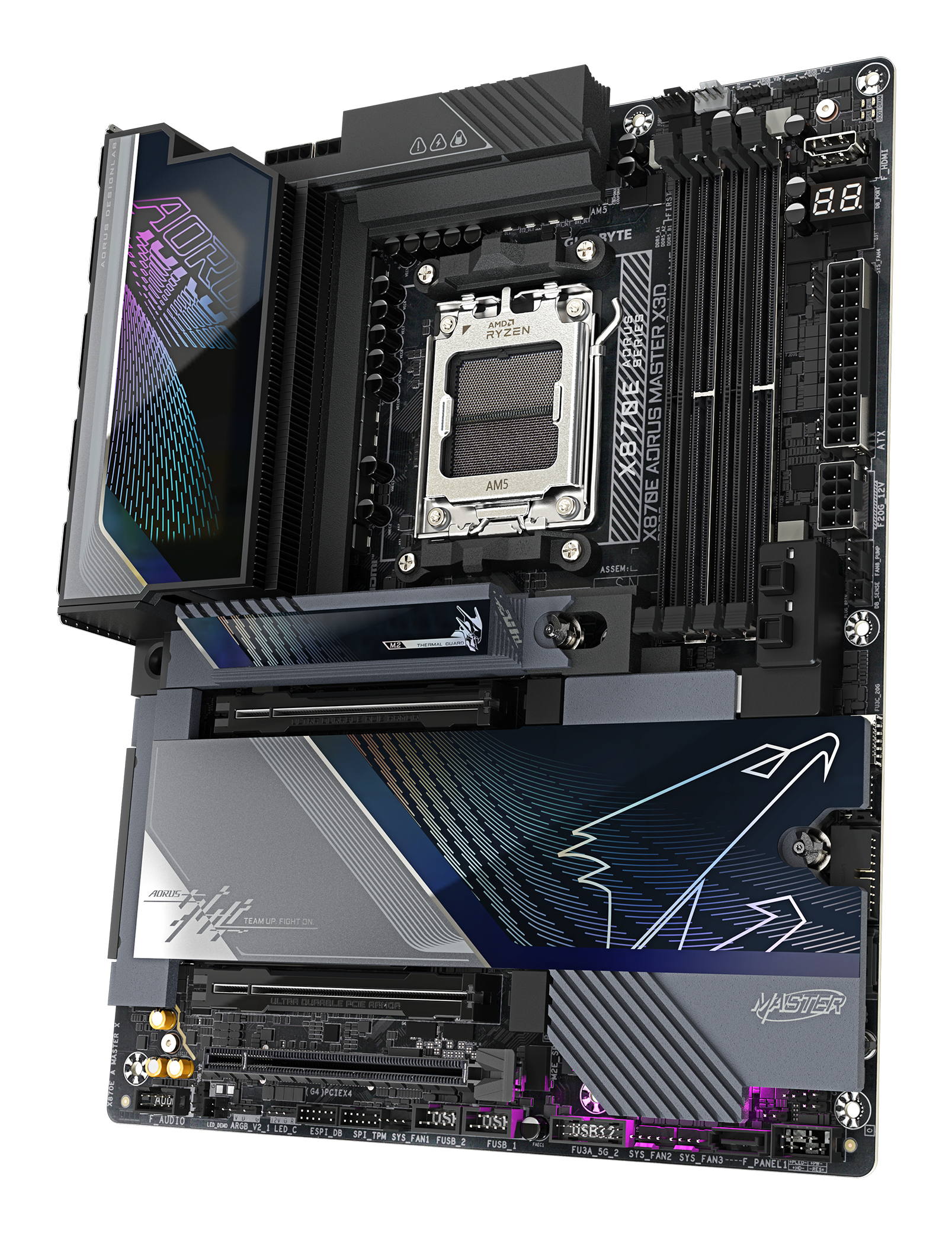 GIGABYTE X870E AORUS MASTER X3D AMD X870E Socket AM5 ATX - Afbeelding 6