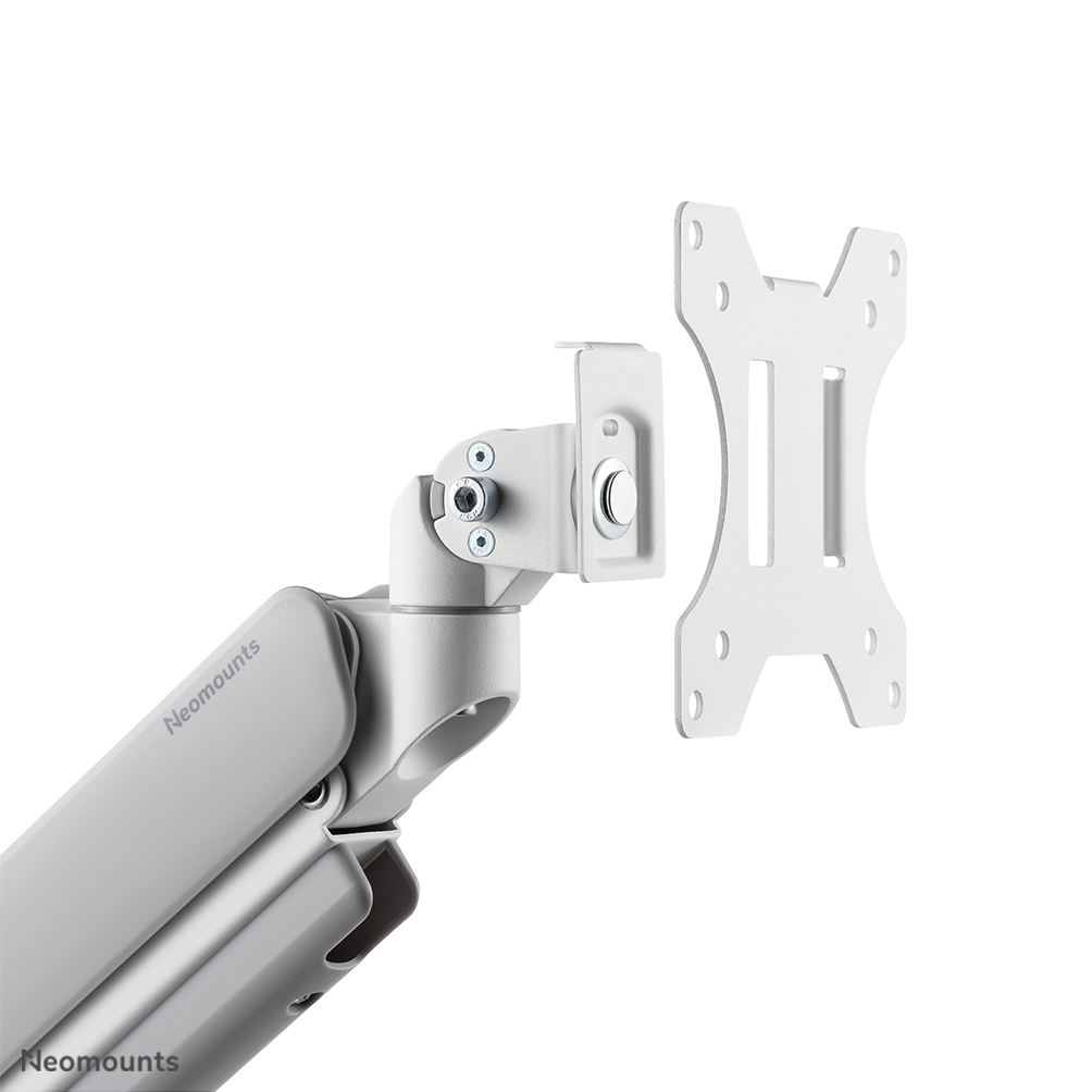 Neomounts DS70-450WH1 Monitorarm 17-42" - gasveer - Topfix - 180°-stop - Afbeelding 8
