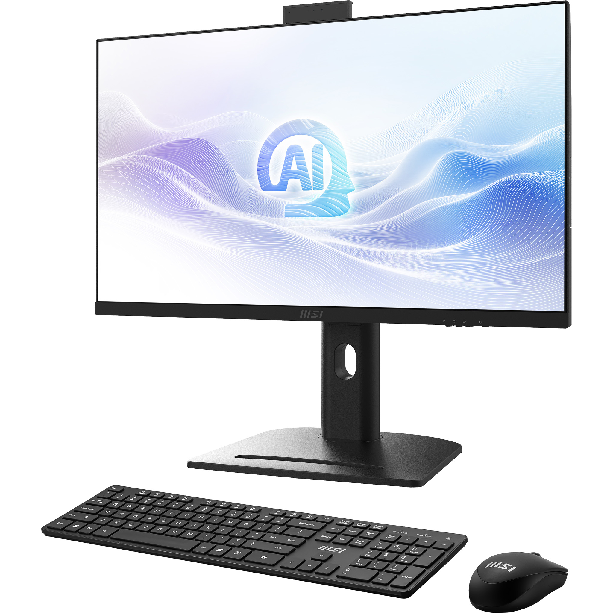 MSI Modern AM273QP AI 1UMG-221AT Intel Core Ultra 7 155H 68,6 cm (27") 2560 x 1440 Pixels Alles-in-één-pc 32 GB DDR5-SDRAM 1 TB SSD Windows 11 Pro Wi-Fi 6E (802.11ax) Zwart - Afbeelding 4