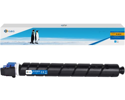 G&G Toner kompatibel mit Kyocera TK-8515C