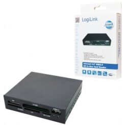 Logilink Card Reader 8.9cm (3,5) USB Front intern