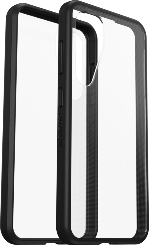 React Galaxy S24 BLK Crystal clear/black