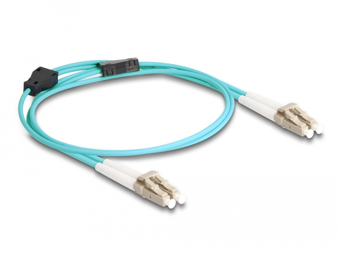 DELOCK LWL Kabel met Metallarmierung LC Duplex Multimode 3m
