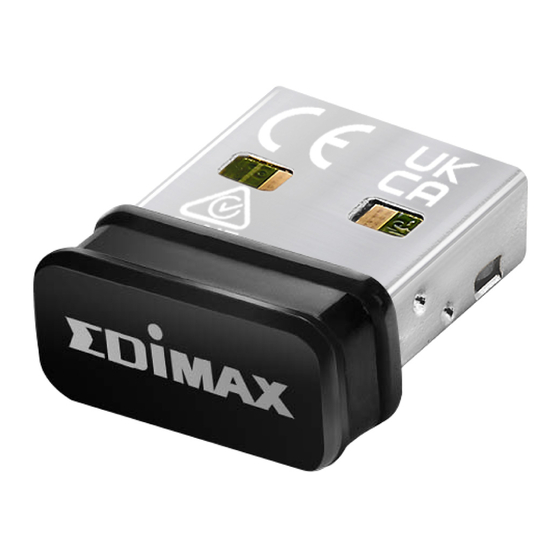 EDIMAX WL-USB EW-7811ULC Wi-Fi 5 Nano USB Adapter