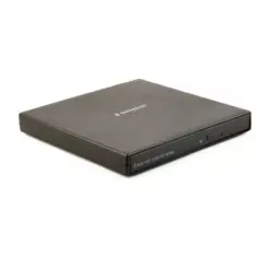 gembird DVW EXT SLIM DVD-USB-04 black USB2.0 DVD8x CD24x