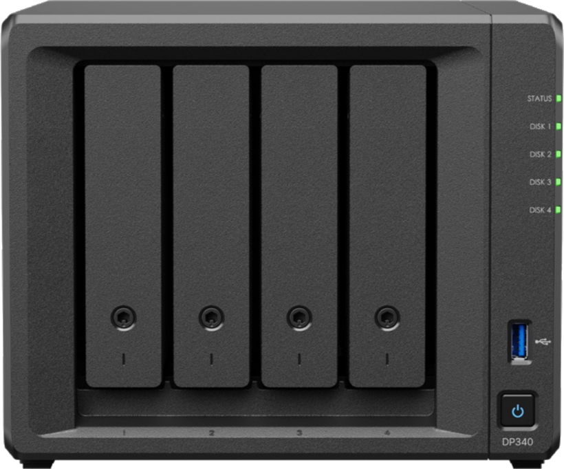 Synology Backup-System DP340 4bay