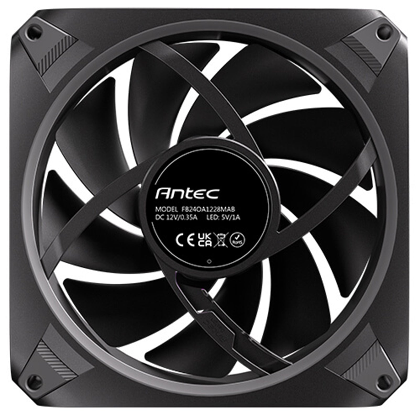 Antec Lüfter 120*120*28 ORBIT 120  ARGB PWM  3Pack        BK retail