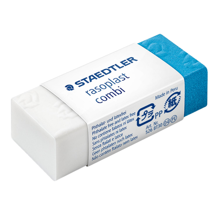 STAEDTLER Radierer rasoplast combi 43x19x13mm