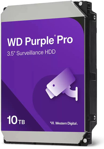 WD Purple Pro 8.9cm (3.5) 10TB SATA3 7200 64MB WD102PURP