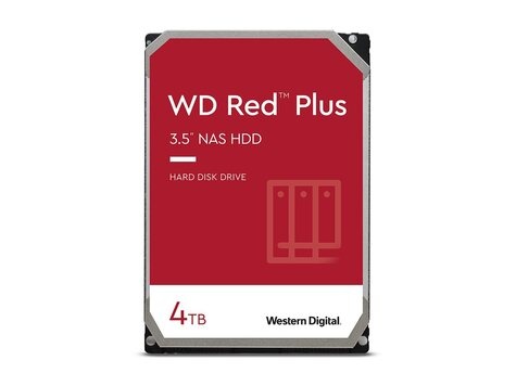 WD Red Plus   8.9cm (3.5)  4TB SATA3 5400  256MB WD40EFZZ