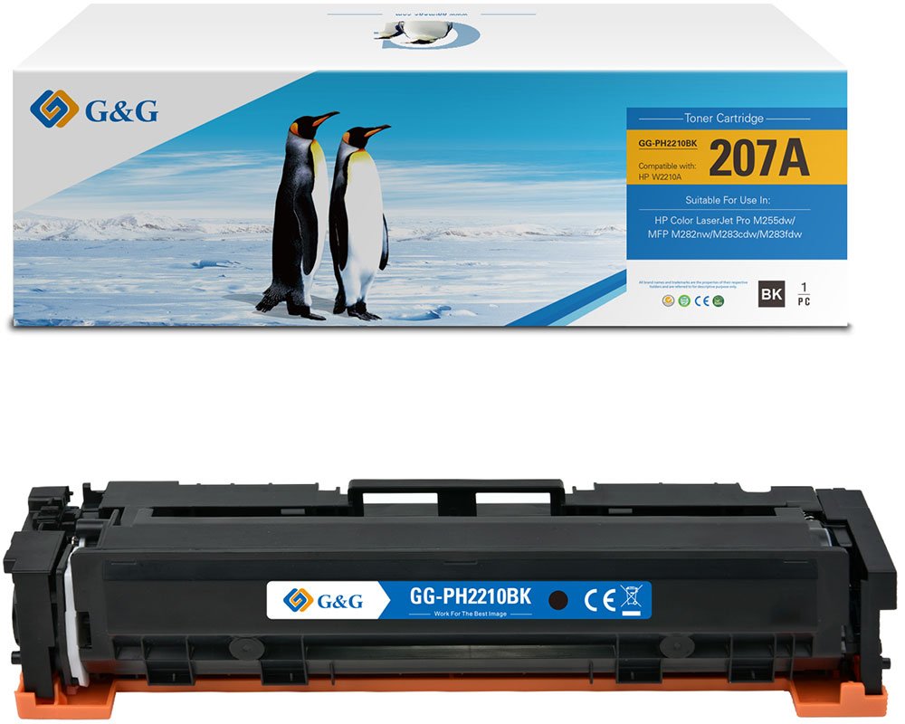 G&G Toner kompatibel mit HP 207A/ W2210A