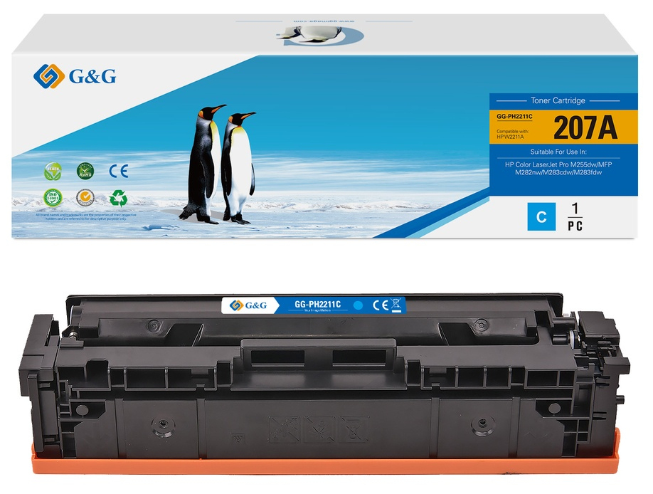 G&G Toner kompatibel mit HP 207A/ W2211A