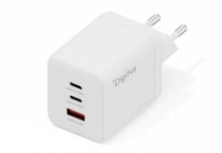 DIGITUS USB-Ladegerät GaN 100W,  2x USB-C,  1x USB-A    weiß