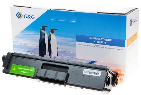 G&G XL-Toner kompatibel mit Brother TN-423Y Gelb