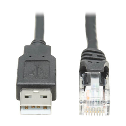 USB-A to RJ45 Rollover Console Cable M/