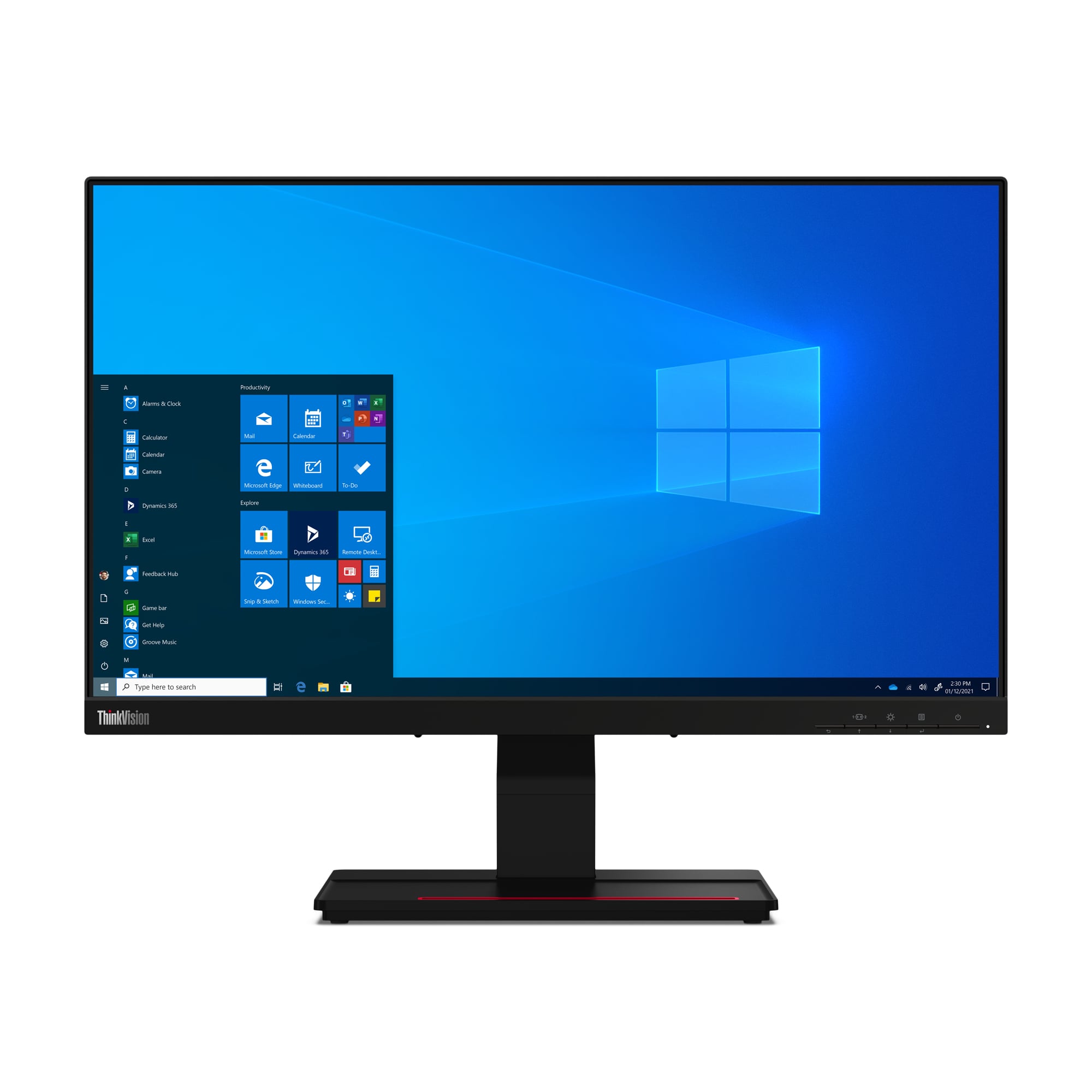 Lenovo ThinkVision T24t-20 Monitor - Afbeelding 2