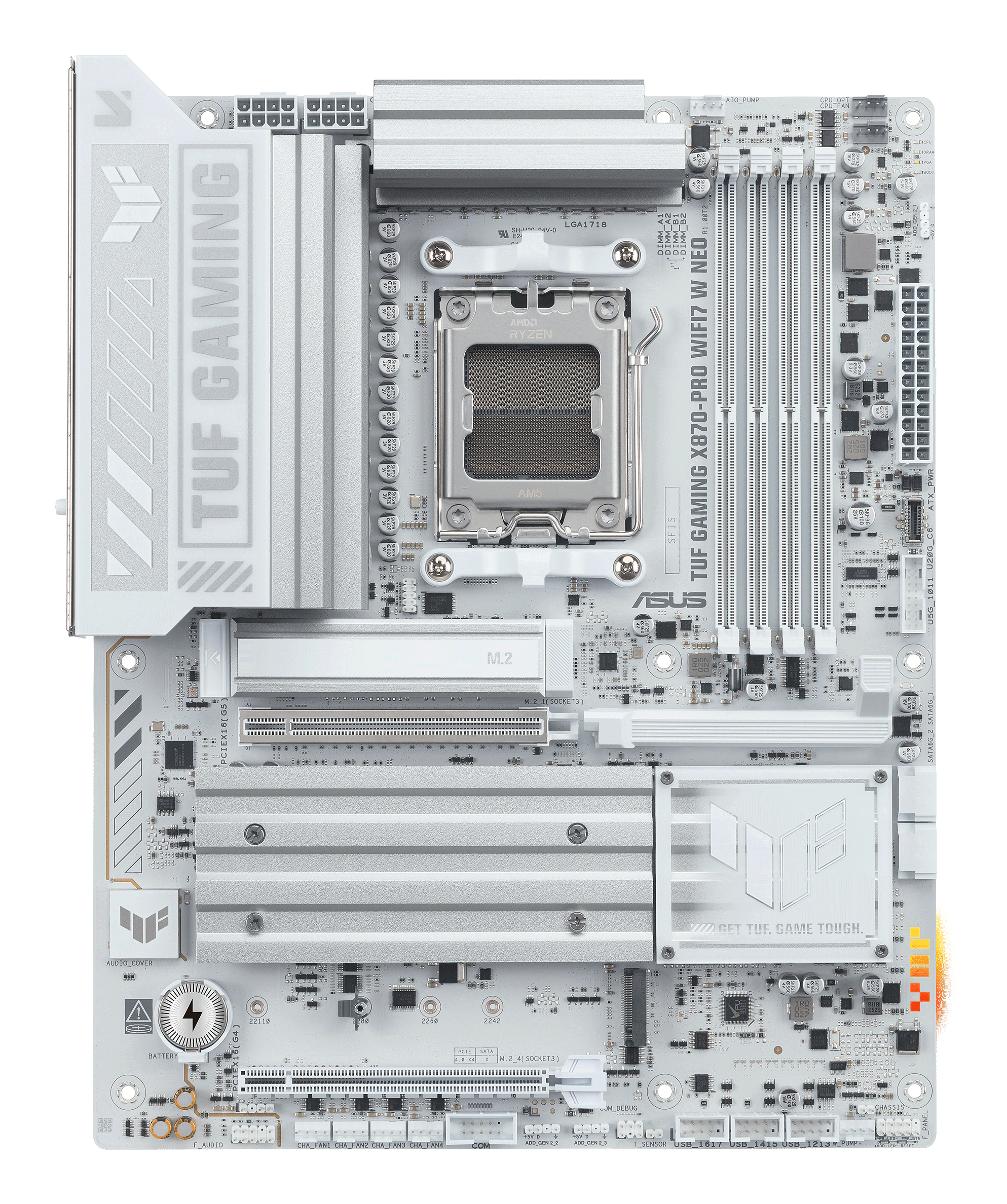 ASUS TUF GAMING X870-PRO WIFI7 W NEO AMD X870 Socket AM5 ATX - Afbeelding 3